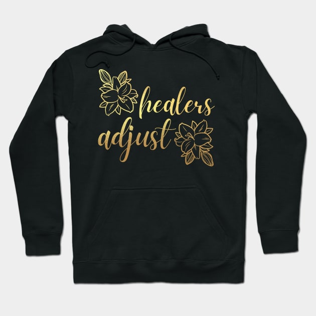 Healers Adjust - MMORPG Meme | FFXIV White Mage Healer Hoodie by yalitreads